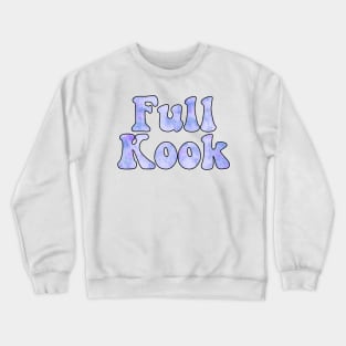 Tie Dye Purple Full Kook Crewneck Sweatshirt